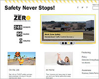 TxDOT Safety Portal home page